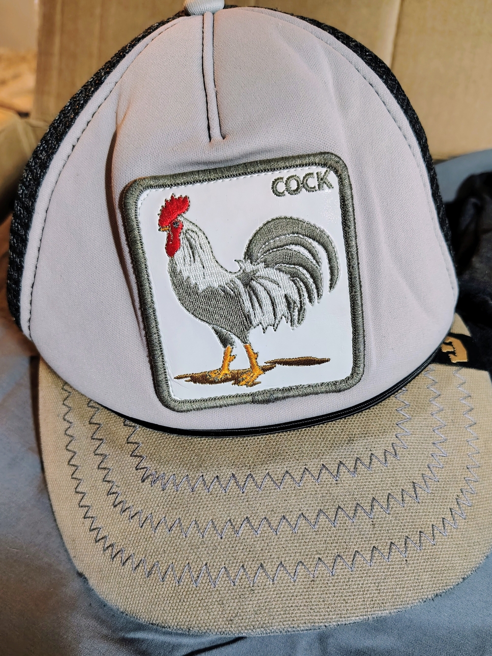 Goorin Bros Rooster Patch Trucker Hat - Well Loved